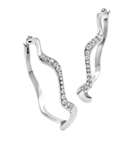 Ohrringe Breil Dame ZIG ZAG in Stahl Zirconia TJ3909 - TJ3909